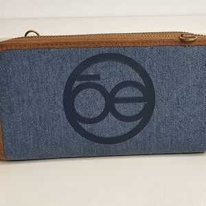 Blue and Brown Men's Bag